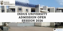 Indus University Ahmedabad Opens Admission 2026